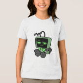 Dandy's World Vee Costume - Fun Character T-Shirt Tri-Blend Shirt (Vorderseite)