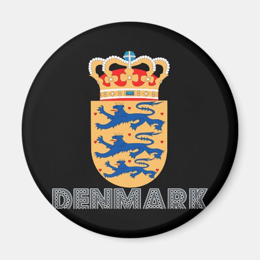 Dane Emblem Magnet (Vorne)