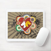Däne-Liebe Mousepad (Mit Mouse)