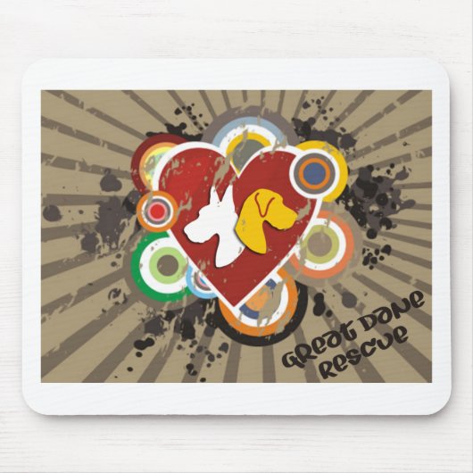 Däne-Liebe Mousepad (Vorne)