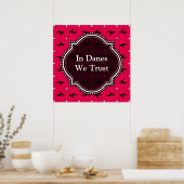 Dane Pattern Poster (Küche)
