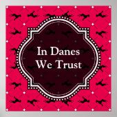 Dane Pattern Poster (Vorne)
