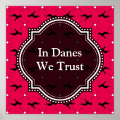 Dane Pattern Poster (Vorne)