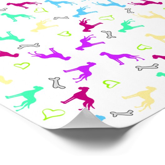 Dane Pattern Poster (Ecke)