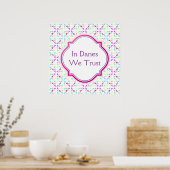 Dane Pattern Poster (Küche)