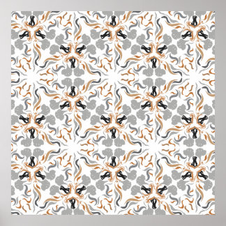 Dane Pattern Poster