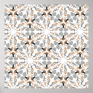 Dane Pattern Poster