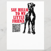 Dane Welpen Flyer verkaufen (Hinten)