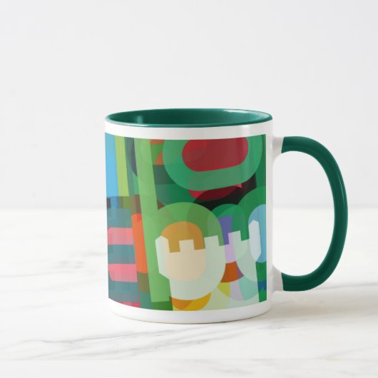Danebod bunte Überlagerung Tasse (Rechts)