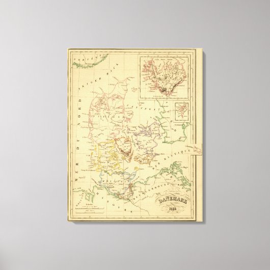 Dänemark 11 leinwanddruck (Vorderseite)