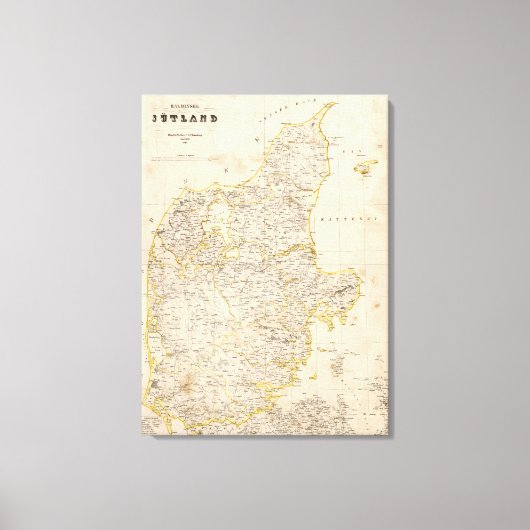 Dänemark 3 leinwanddruck (Vorderseite)