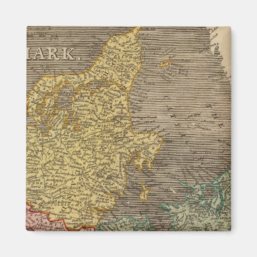 Dänemark 4 magnet (Vorne)