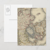Dänemark 4 postkarte (Vorne/Hinten)