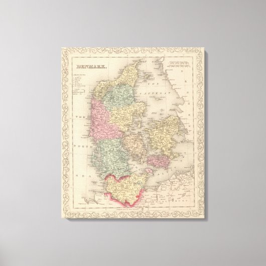 Dänemark 5 leinwanddruck (Vorderseite)