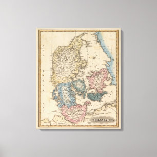 Dänemark 5 leinwanddruck