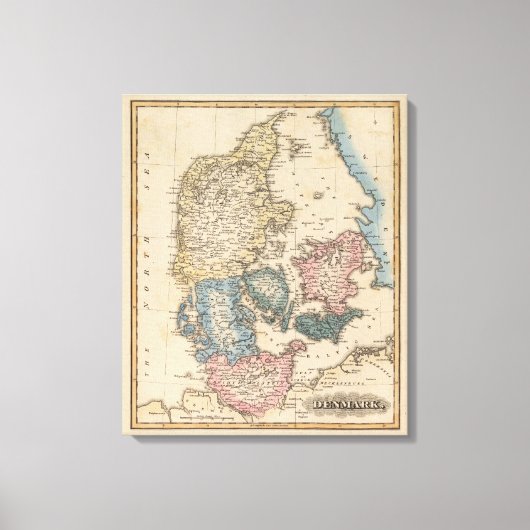 Dänemark 5 leinwanddruck (Vorderseite)