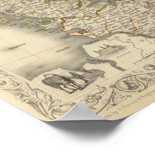 Dänemark 5 poster (Ecke)