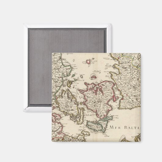 Dänemark 7 magnet (Vorderseite/Rückseite)