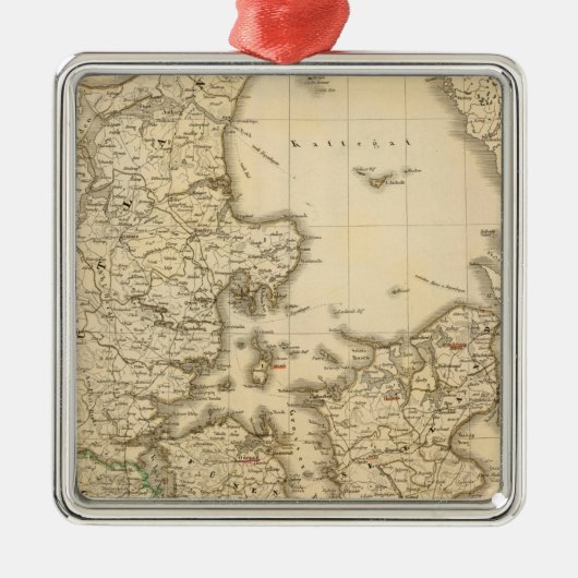 Dänemark 7 silbernes ornament (Vorne)