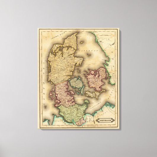 Dänemark 9 leinwanddruck (Vorderseite)