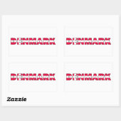 Dänemark Aufkleber (Blatt)