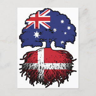 Dänemark Australisch Australien Tree Roots Postkarte