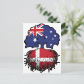 Dänemark Australisch Australien Tree Roots Postkarte (Stehend Vorderseite)
