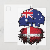Dänemark Australisch Australien Tree Roots Postkarte (Vorne/Hinten)