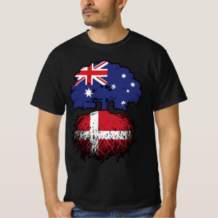 Dänemark Australisch Australien Tree Roots T-Shirt