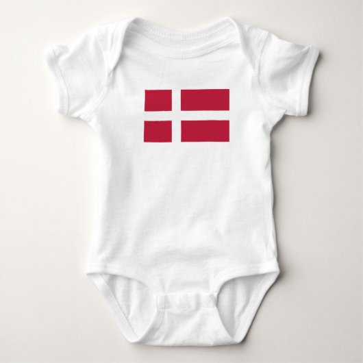 Dänemark Baby Strampler (Vorderseite)