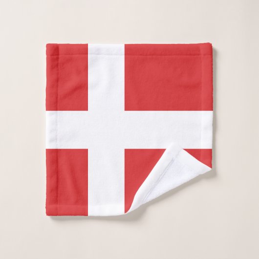 Dänemark Badhandtuch Set (Waschlappen)