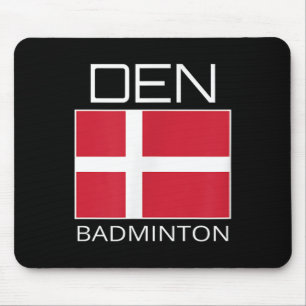 Dänemark Badminton Team Danish Athlete Den Flag Pr Mousepad