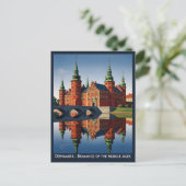 Dänemark - Burg Frederiksborg Postkarte (Stehend Vorderseite)