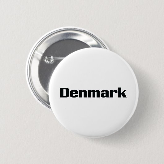 Dänemark Button (Vorne & Hinten)