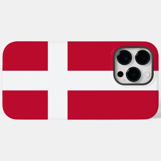 Dänemark Case-Mate iPhone Hülle (Rückseite (Horizontal))