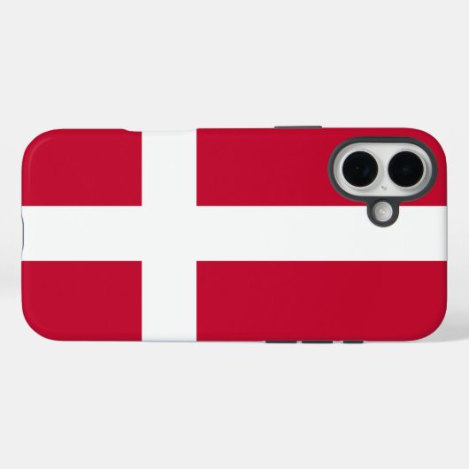 Dänemark Case-Mate iPhone Hülle (Rückseite (Horizontal))