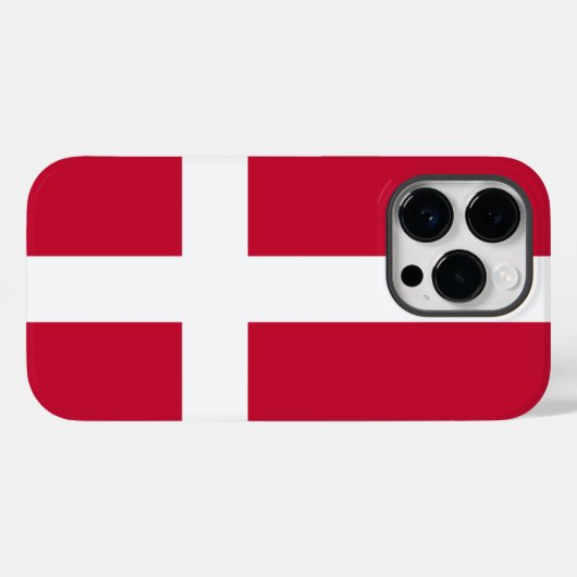 Dänemark Case-Mate iPhone Hülle (Rückseite (Horizontal))