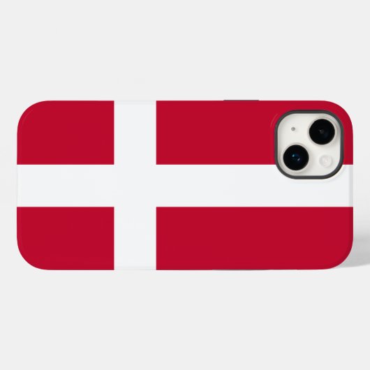 Dänemark Case-Mate iPhone Hülle (Rückseite (Horizontal))