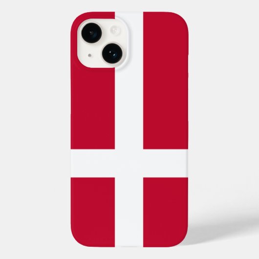 Dänemark Case-Mate iPhone Hülle (Rückseite)