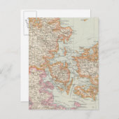 Danemark - Dänemark Karte (Vorne/Hinten)