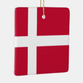 Dänemark (dänische Flagge) Keramikornament (Rechts)
