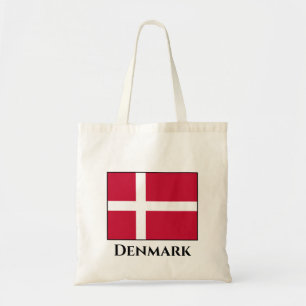 Dänemark (dänische Flagge) Tragetasche