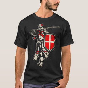 Dänemark Dänischer Ritter T-Shirt