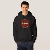 Dänemark Danmark Hoodie (Vorne ganz)