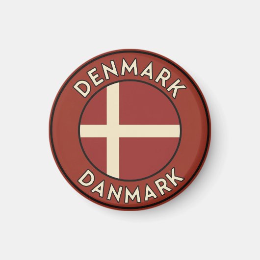 Dänemark Danmark Magnet (Vorne)