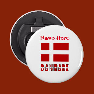 Dänemark Dannebrog Personalisierung Flaschenöffner