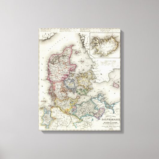 Dänemark, Deutschland Leinwanddruck (Vorderseite)