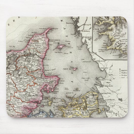 Dänemark, Deutschland Mousepad (Vorne)