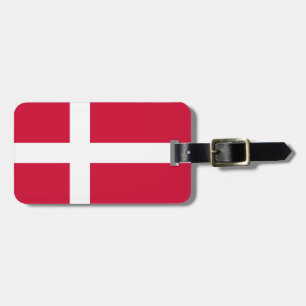 Dänemark Easy ID Personal Flag Gepäckanhänger