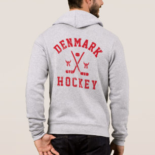 Dänemark Eishockey Hoodie